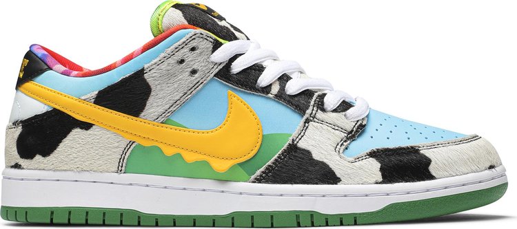 Лимитированные кроссовки Nike Ben & Jerry's x Dunk Low SB 'Chunky Dunky' Special Ice Cream Box, многоцветный - фото