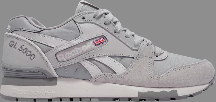 Кроссовки gl 6000 'pure grey' Reebok, серый - фото