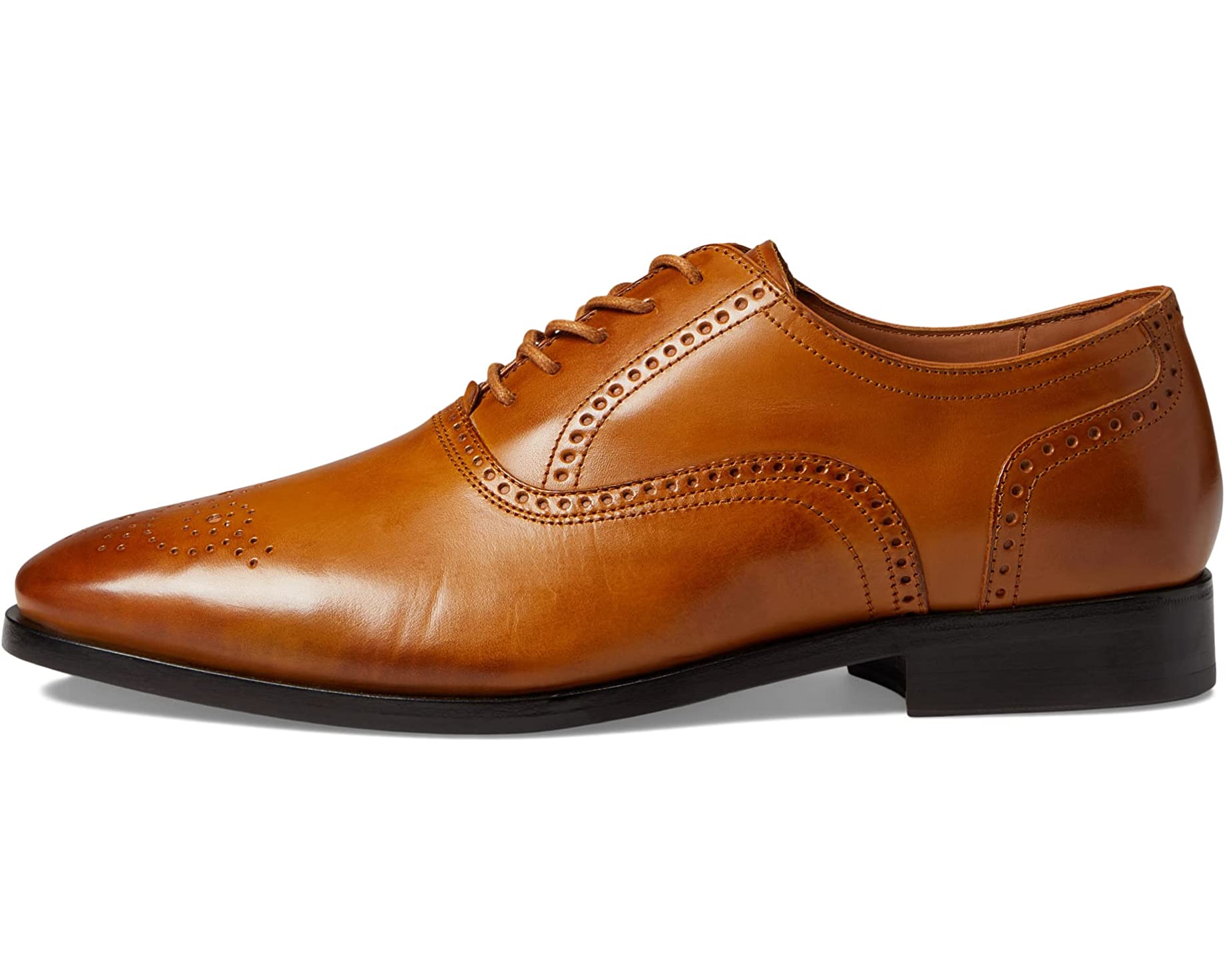 Оксфорды Siena Brogue Allen Edmonds, грецкий орех - фото