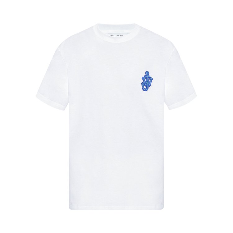 Футболка JW Anderson Anchor Patch Tee 'White', белый - фото