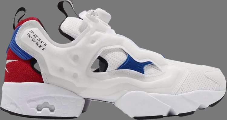 Кроссовки instapump fury 'city pack - seoul' Reebok, белый - фото