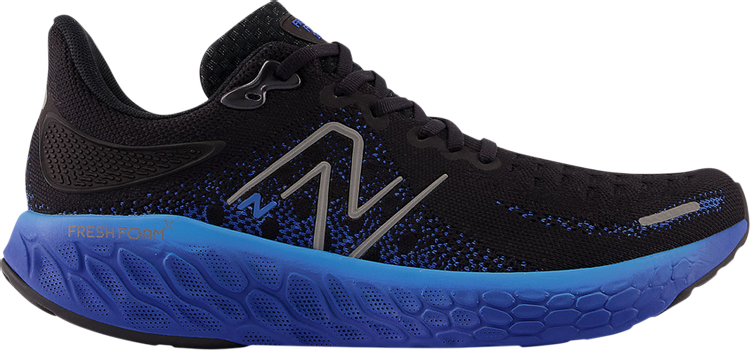 Кроссовки New Balance Fresh Foam X 1080v12 'Black Cobalt', черный - фото