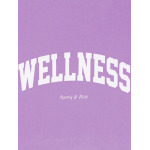 Sporty & Rich футболка Wellness Ivy - Dip Dye Purple, фиолетовый - фото 2