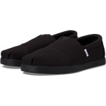 Лоферы TOMS Alpargata Forward Espadrille, цвет Black/Black Recycled Cotton Canvas - фото