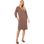 Платье bobi Los Angeles Sleeve Tab V-Neck Dress, цвет Bistro - фото 3