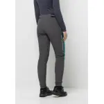 Велосипедные брюки Jack Wolfskin "MOROBBIA PANTS W", зеленый - фото 2