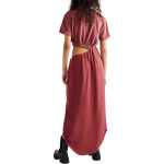 Платье Free People Rae Maxi, цвет Redwood - фото