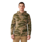 Худи Mountain Hardwear Novelty Microchill Fleece, зеленый - фото