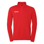 Рубашка Kempa 1/4 ZIP TOP 1/4 Zip Top, красный - фото