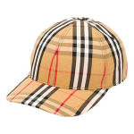 Кепка Burberry Vintage Check Cotton Baseball Cap, желтый - фото