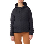 Худи Mountain Hardwear Stretchdown Light Pullover, черный - фото