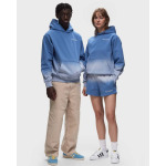 Худи Sporty & Rich Serif Logo Embroidered Hoodie Dip Dye, цвет dip dye blue - фото 2