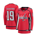 Женская красная домашняя майка игрока Nicklas Backstrom Fanatics, красный - фото