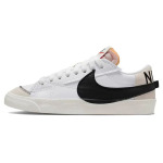 Кроссовки Nike Blazer Skateboarding Shoes Men Low-top Black/white, черный - фото 5