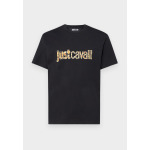 Футболки с принтом ISTITUTIONAL LOGO Just Cavalli, черный - фото 3