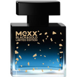 Туалетная вода, 50 мл Mexx, Black & Gold Limited Edition For Him - фото