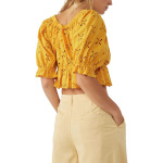 Топ Free People Gardenia Top, цвет Golden Girl - фото