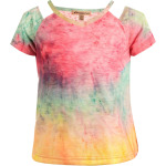 Футболка Appaman Ombre Kari T-Shirt, цвет Rainbow - фото