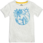 Футболка Appaman Day Surf Short Sleeve Tee, цвет Cloud Heather - фото 2