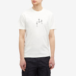 Футболка C.P. Company 30/1 Jersey Relaxed Graphic T-Shirt, цвет Gauze White - фото 2