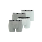 Боксеры HEAD Boxershorts Head Basic Boxer 4P, цвет 012 - Grey combo - фото