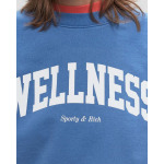 Толстовка Sporty & Rich Wellness Ivy Crewneck Dip Dye, цвет dip dye blue - фото 3