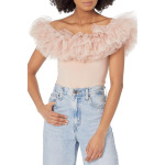 Боди Free People Big Love Bodysuit, цвет Dusty Pink - фото 3