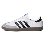 Кроссовки adidas originals SAMBA OG Skateboarding Shoes Unisex Low-top White/black, черный/белый - фото 5