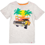 Футболка Appaman Lowrider Short Sleeve Graphic Tee, цвет Cloud Heather - фото