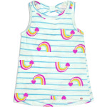 Майка Appaman Rainbow Hazel Tank Top, цвет Blue Stripe - фото 2