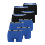 Боксеры HEAD Boxershorts Head Basic Boxer 8P, цвет Black Blue/Blue Black - фото