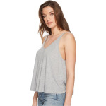 Топ Free People Dani Tank Top, серый - фото