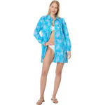 Платье Lilly Pulitzer Sea View Cover Up, цвет Las Olas Aqua Strong Current Sea - фото 4