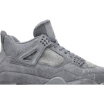 Кроссовки KAWS x Air Jordan 4 Retro Cool Grey, серый - фото 2