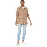 Куртка Madewell Belrose Shirt Jacket, цвет Faded Birch Melange - фото 3