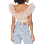 Боди Free People Big Love Bodysuit, цвет Dusty Pink - фото