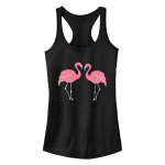 Юниорская майка Fifth Sun Pink Flamingos Racerback - фото