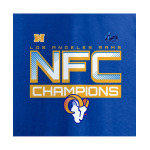 Мужская фирменная футболка Royal Los Angeles Rams 2021 NFC Champions Iconic с наклоном Fanatics - фото 5