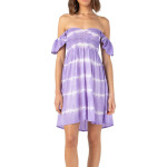 Платье Tiare Hawaii Hollie Mini Dress, цвет Lavender Stripe - фото 2