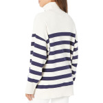 Свитер Free People Coastal Stripe Pullover, цвет Champagne Navy - фото