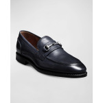 Мужские кожаные лоферы Randolph Allen Edmonds, цвет Navy - фото 2