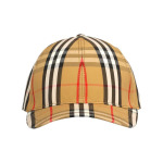 Кепка Burberry Vintage Check Cotton Baseball Cap, желтый - фото 2