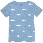 Футболка Appaman Great White Short Sleeve Tee, цвет Moonlight Blue Heather - фото 2