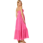 Платье Lilly Pulitzer Hiedi Maxi Dress, цвет Aura Pink Viscose Metallic Clip Dobby - фото 2