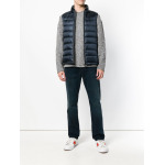 Herno classic padded gilet, синий - фото 3