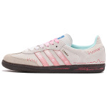 Кроссовки adidas originals SAMBA OG Skateboarding Shoes Unisex Low-top Gray/Pink, серый/розовый - фото