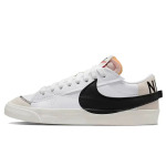 Кроссовки Nike Blazer Skateboarding Shoes Men Low-top White/black, белый - фото 6