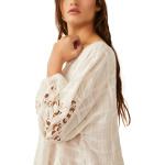 Туника Free People White Shores Tunic, цвет Optic White - фото 4