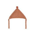 Детская хлопковая шапка Liewood Fresia Baby Hat, оранжевый - фото 4