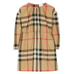 Платье в клетку Vintage Check Burberry Kids, бежевый - фото